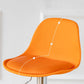 Living Room Nordic Liftable Barstool Leather Bar Stool with Silver Base Clearhalo 'Bar Furniture' 'Bar Stools' 'bar_stools' 'furn' 'furn_bar_stools' 'Furniture' 'Kitchen & Dining Furniture' 1200x1200_619e0cd4-3e70-4bc2-839e-63de887a8da2