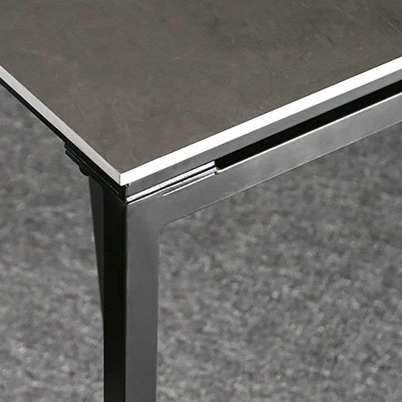 Rectangle Top Counter Table Industrial 42-inch Height Table for Dining Room Clearhalo 'Bar Furniture' 'Bar Tables' 'bar_tables' 'furn' 'furn_bar_tables' 'Furniture' 'furniture_bar_tables' 'Kitchen & Dining Furniture' 'kitchen&dining_furn' 'kitchen' 1200x1200_619efcde-d465-439a-b99e-12f70c23917d