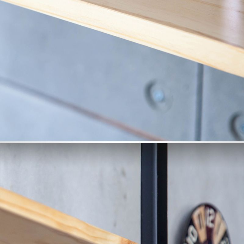 Wall Mounted Bookcase Modern Wooden Close Back Bookshelf with Shelves Clearhalo 'Bookcases' 'furn' 'furn_bookcases' 'Furniture' 'Office Furniture' 1200x1200_61a04768-5a84-4717-b6a4-07011345ab8f