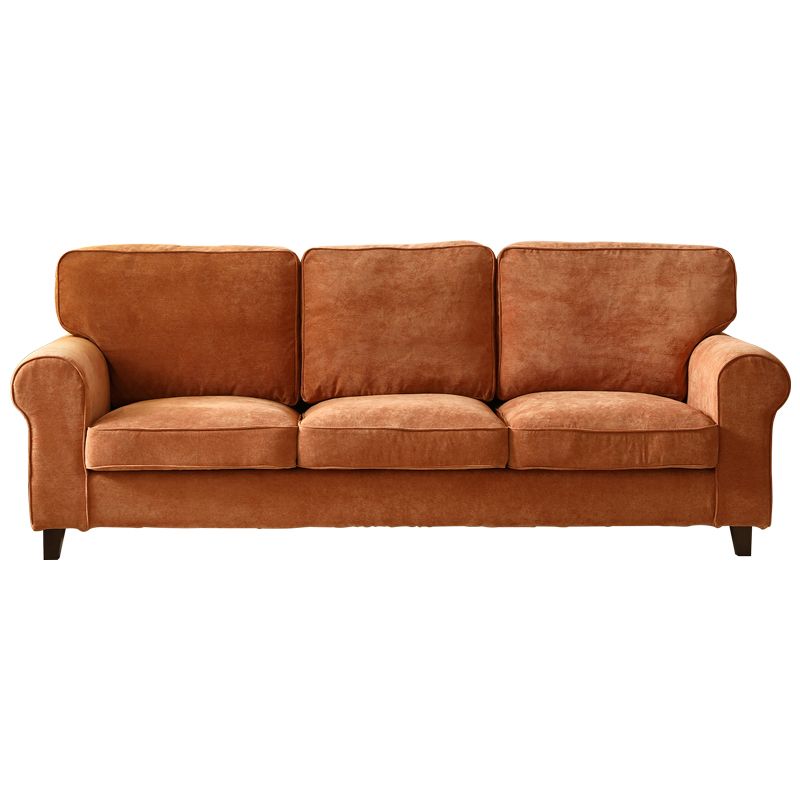 フレアアームモダンソファ33 "wソファリビングルームのためのゆるい背中