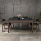 Sintered Stone Dining Table Mid-Century Modern Style 4 Legs Base Table for Dining Room Clearhalo ' dining_table' 'Dining Tables & Seating' 'Dining Tables' 'furn' 'furn_dining_table' 'Furniture' 'furniture_dining_table' 'Kitchen & Dining Furniture' 'kitchen&dining_furn' 'kitchen' 'kitchen_dining_table' 1200x1200_61aa07e0-6e03-4127-ae53-c3599a35880f
