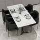 Sintered Stone White Dining Table Traditional Luxury Dining Table with Metal Base Clearhalo ' dining_table' 'Dining Tables & Seating' 'Dining Tables' 'furn' 'furn_dining_table' 'Furniture' 'furniture_dining_table' 'Kitchen & Dining Furniture' 'kitchen&dining_furn' 'kitchen' 'kitchen_dining_table' 1200x1200_61aa7fd6-f521-4725-8691-c628b9c03835