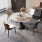 Luxury Sintered Stone Dining Table Round Table with Black Metal Base Clearhalo ' dining_table' 'Dining Tables & Seating' 'Dining Tables' 'furn' 'furn_dining_table' 'Furniture' 'furniture_dining_table' 'Kitchen & Dining Furniture' 'kitchen&dining_furn' 'kitchen' 'kitchen_dining_table' 1200x1200_61afcea7-be86-44a2-919f-8ffc25af5a73