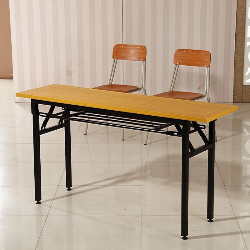 Bureau d'écriture en bois contemporain 30 "H Bureau pliant pour la maison et le bureau