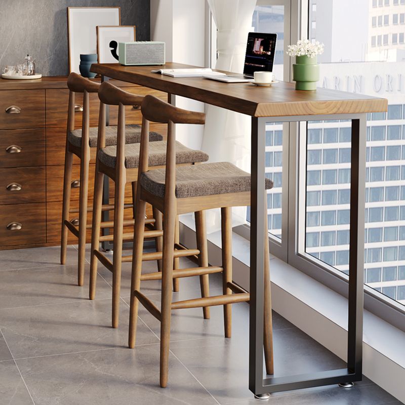 Tavolo da cocktail bar rettangolo tavolo da pranzo a barre moderno