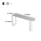 Modern Marble Bistro Table with Specialty Table Top Double Pedestal Table- 41.3" H Clearhalo 'Bar Furniture' 'Bar Tables' 'bar_tables' 'furn' 'furn_bar_tables' 'Furniture' 'furniture_bar_tables' 'Kitchen & Dining Furniture' 1200x1200_61b1d2f6-6f49-498b-8046-5b1db8c75233