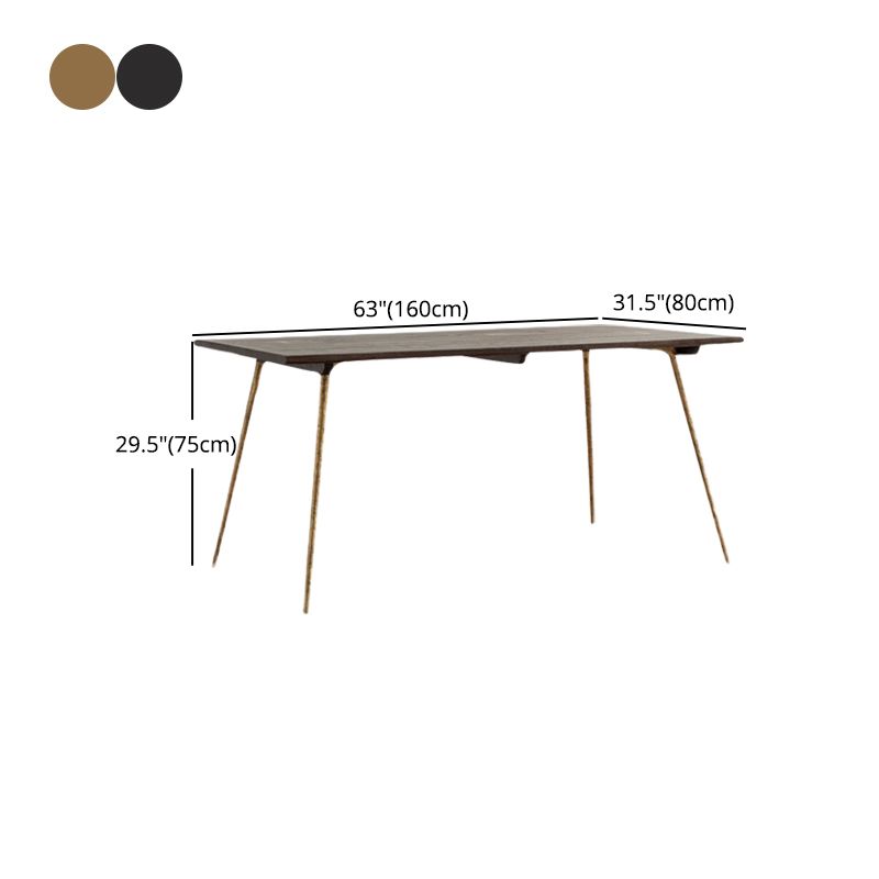 1/5/6 Pcs Wood Industrial Dining Set with Rectangle Table Dinette Set with Chair and Bench Clearhalo 'Dining Room Sets' 'Dining Tables & Seating' 'dining_room_set' 'furn' 'furn_dining_room_set' 'Furniture' 'furniture_dining_room_set' 'Kitchen & Dining Furniture' 'kitchen&dining_furn' 'kitchen' 1200x1200_61b25f34-885a-4187-bfec-212c33b9a176