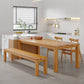Modern Style Dining Table Rectangle Wood Dining Table with 3 legs Clearhalo 'Dining Tables & Seating' 'Dining Tables' 'dining_table' 'furn' 'furn_dining_table' 'Furniture' 'furniture_dining_table' 'Kitchen & Dining Furniture' 'kitchen' 'kitchen_dining_table' 1200x1200_61b51eda-f53b-42b4-b580-3c84f18ca35c