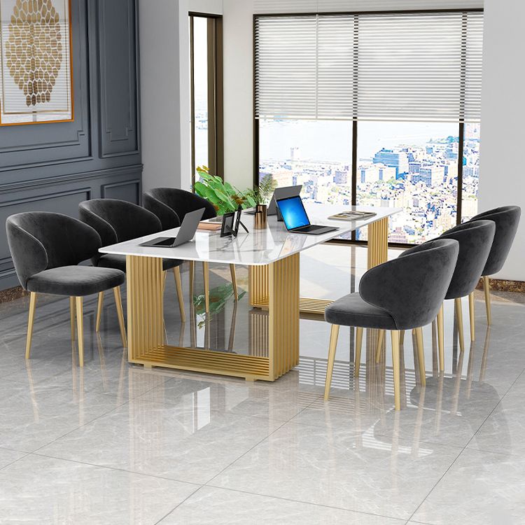 Curved Meeting Table Office Artificial Marble Luxury Writing Desk Clearhalo 'furn' 'furn_office_desk' 'Furniture' 'Office Desks' 'Office Furniture' 'office_desk' 1200x1200_61b6f83b-e350-45be-a89a-bdd62ddf939a