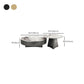 Round Slate Coffee Cocktail Table Pedestal Coffee or End Table with Storage Clearhalo 'Coffee & Accent Tables' 'Coffee Tables' 'coffee_tables' 'furn' 'furn_coffee_tables' 'Furniture' 'Living Room Furniture' 1200x1200_61bb4426-61f1-448e-bd3e-89b54d8113e0