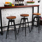 Industrial Style Round Seat Adjustable Height Counter Stool for Kitchen Bar Clearhalo 'Bar Furniture' 'Bar Stools' 'bar_stools' 'furn' 'furn_bar_stools' 'furniture_bar_stools' 'Kitchen & Dining Furniture' 'kitchen&dining_furn' 'kitchen' 'kitchen_furn' Furniture' 1200x1200_61bcef7d-0a83-4f7c-9303-efe8b22f77c2