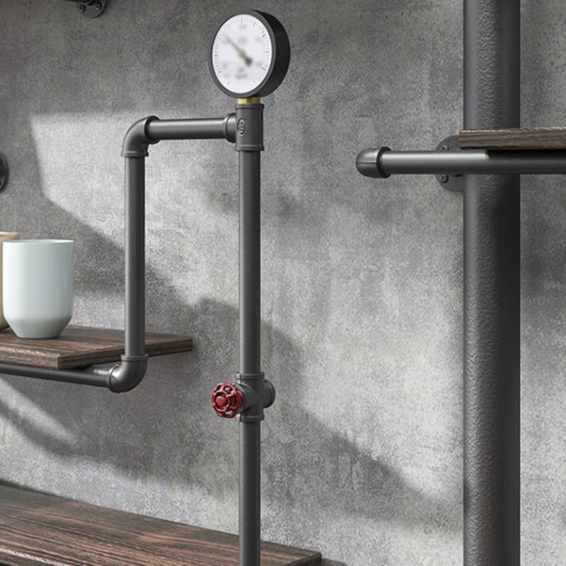 Metal Floating Bookcase Industrial Style Wall Mounted Closed Back Shelf Clearhalo 'Bookcases' 'furn' 'furn_bookcases' 'Furniture' 'furniture_bookcases' 'kitchen' 'kitchen_bookcases' 'Living Room Furniture' 'Office Furniture' 1200x1200_61be2083-4cf8-42b8-bf68-a494d4549c82