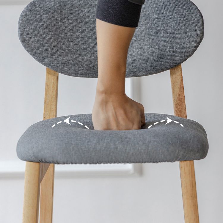 Modern Armless Backrest Counter Stool Wood Bar Stool with Cushion for Kitchen Clearhalo 'Bar Furniture' 'Bar Stools' 'bar_stools' 'furn' 'furn_bar_stools' 'furniture_bar_stools' 'Kitchen & Dining Furniture' 'kitchen&dining_furn' 'kitchen' 'kitchen_furn' Furniture' 1200x1200_61beac17-a1d7-4ab9-81af-79cedcf1f9df