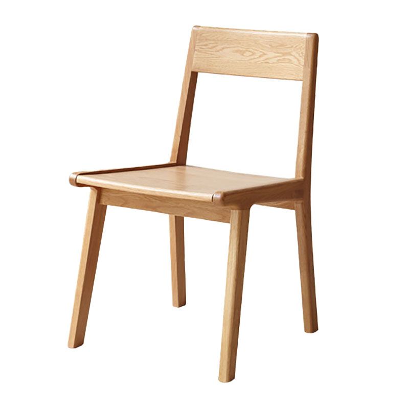 Contemporary Style Open Back Chair Dining Armless Chair with Wooden Legs for Kitchen Clearhalo ' kitchen&dining_furn' 'Dining Chairs' 'Dining Tables & Seating' 'dining_chair' 'furn' 'furn_dining_chair' 'Furniture' 'furniture_dining_chair' 'Kitchen & Dining Furniture' 'kitchen' 1200x1200_61bfa78f-8f6a-443b-89ca-fa445e61d9fa