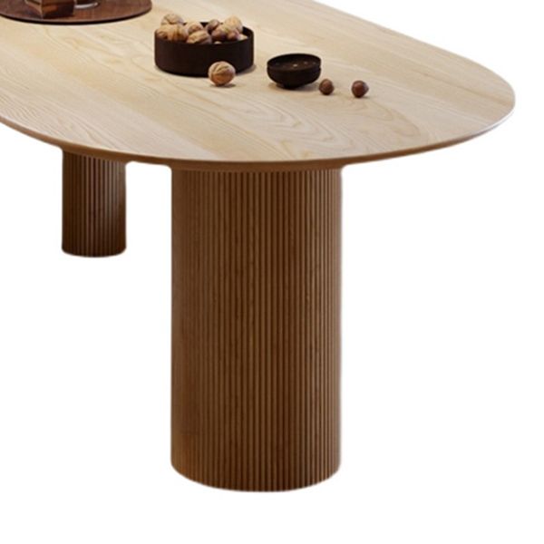 Modern Pine Wood Table for Restaurant Free Form Wood Table with 3 Legs Clearhalo ' dining_table' 'Dining Tables & Seating' 'Dining Tables' 'furn' 'furn_dining_table' 'Furniture' 'furniture_dining_table' 'Kitchen & Dining Furniture' 'kitchen&dining_furn' 'kitchen' 'kitchen_dining_table' 1200x1200_61bfcc99-d5f6-45af-a48b-ef39f3803e82