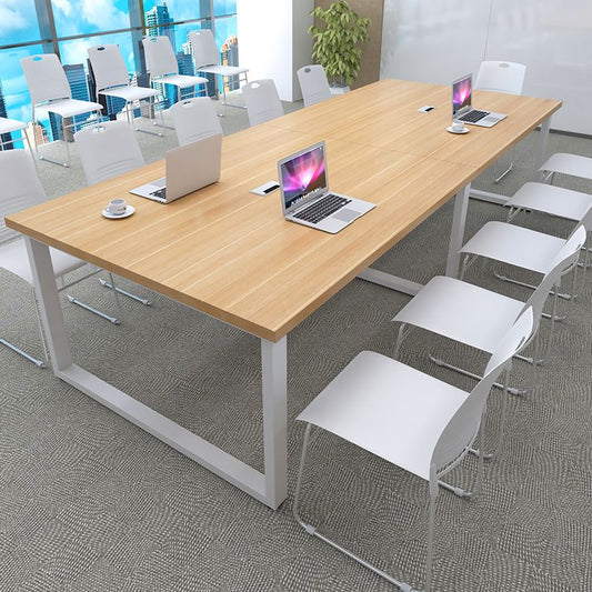 Zeitgenössischer Büroschreibtisch hergestellt Holz Rechteck Schreibtisch