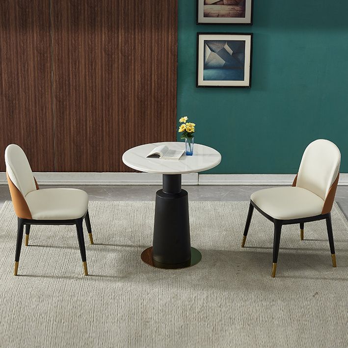 Round Pedestal Dining Table Traditional Luxury Furniture for Dining Room Clearhalo ' dining_table' 'Dining Tables & Seating' 'Dining Tables' 'furn' 'furn_dining_table' 'Furniture' 'furniture_dining_table' 'Kitchen & Dining Furniture' 'kitchen&dining_furn' 'kitchen' 'kitchen_dining_table' 1200x1200_61c6a95e-cb67-4e7f-a3d7-4cf0c178f71f