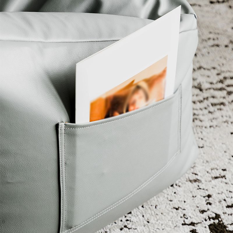 Faux lederen vat armstoel 33.46 "l x 24.40" w x 23.62 "h accent leunstoel