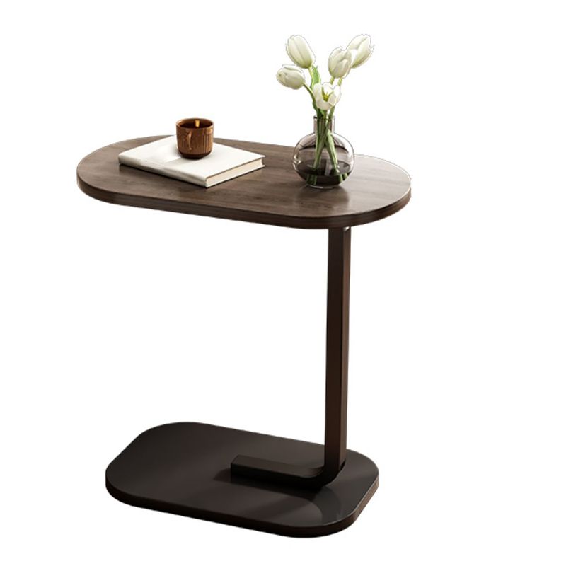 Tavolo laterale C contemporaneo Tabella accento laterale Tavolo d'angolo in metallo