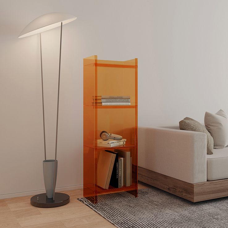 Scandinavian Acrylic Standard Bookshelf Closed Back Vertical Bookshelf Clearhalo 'Bookcases' 'furn' 'furn_bookcases' 'Furniture' 'furniture_bookcases' 'kitchen' 'kitchen_bookcases' 'Living Room Furniture' 'Office Furniture' 1200x1200_61cab634-2f1a-429c-b91a-52d5f35ecbc6