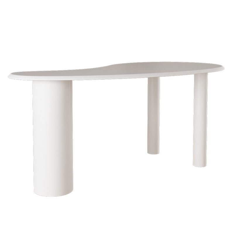 Contemporary Style Writing Desk Curved Bedroom and Office Desk Clearhalo 'furn' 'furn_office_desk' 'Furniture' 'Office Desks' 'Office Furniture' 'office_desk' 1200x1200_61cb913e-1a3d-4030-830a-3bed811fb33a