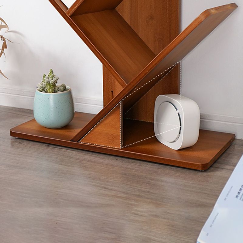 Modern Open Back Bookshelf Engineered Wood Bookcase for Study Room Clearhalo 'Bookcases' 'furn' 'furn_bookcases' 'Furniture' 'Office Furniture' 1200x1200_61cdee63-7400-4b92-ac0b-c84ee153be1e