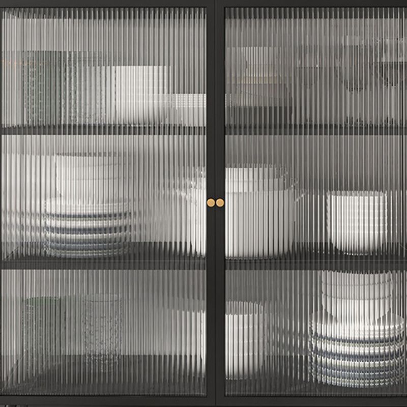 Mobile moderno armadio in vetro armadio per la sala da pranzo