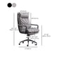 Modern Managers Chair Padded Arms Executive Chair with Wheels for Office Clearhalo 'furn' 'furn_office_chair' 'Furniture' 'Office Chairs' 'Office Furniture' 'office_chair' 1200x1200_61ce0e26-1d7f-4798-a89d-10db9cf46ebb