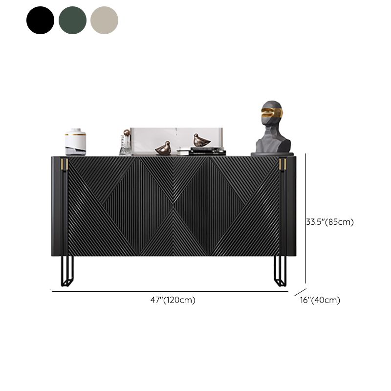 Sideboard di pietra contemporanea e moderna Sideboard con mobili