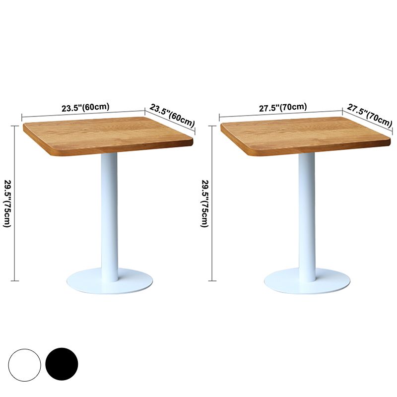 Round Casual Dining Table Wood Color Fixed Table of Pinewood Solid Wood Clearhalo ' dining_table' 'Dining Tables & Seating' 'Dining Tables' 'furn' 'furn_dining_table' 'Furniture' 'furniture_dining_table' 'Kitchen & Dining Furniture' 'kitchen&dining_furn' 'kitchen' 'kitchen_dining_table' 1200x1200_61d04678-064b-460b-96d5-720d4efc4f44