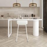 Simple 42-inch Height Bar Table Wood Top Bar Table, for Living Room Clearhalo 'Bar Furniture' 'Bar Tables' 'bar_tables' 'furn' 'furn_bar_tables' 'Furniture' 'furniture_bar_tables' 'Kitchen & Dining Furniture' 1200x1200_61d24eef-7a96-49c4-ad39-8767b8903dd7