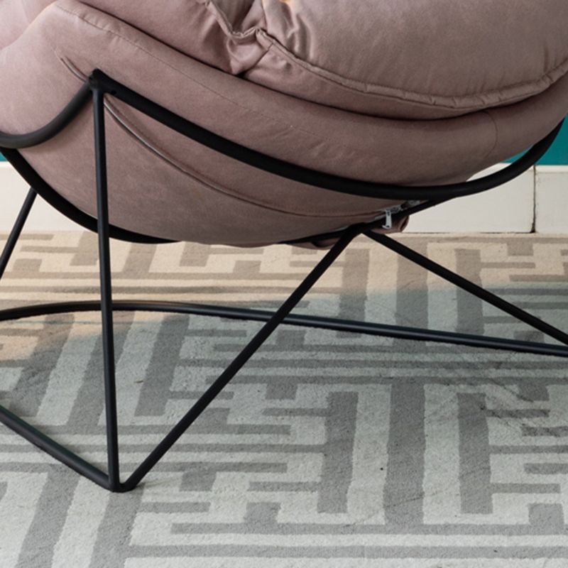 Chaise de salon sans bras en cuir en faux cuir 34,25 "L x 37,40" W x 34,64 "H CHAISE DE CHAISE CUSHION