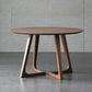 Round Double Pedestal Dining Site Table Contemporary Style Dinette Table Clearhalo ' dining_table' 'Dining Tables & Seating' 'Dining Tables' 'furn' 'furn_dining_table' 'Furniture' 'furniture_dining_table' 'Kitchen & Dining Furniture' 'kitchen&dining_furn' 'kitchen' 'kitchen_dining_table' 1200x1200_61d84883-ec8f-499e-b1f6-72a9266bc0eb