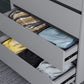 Modern Gray Storage Chest Soft-Close Drawers Wood Dresser for Bedroom Clearhalo 'Bedroom Furniture' 'Dressers & Chests' 'dressers_chests' 'furn' 'furn_dressers_chests' 'Furniture' 1200x1200_61d8d076-c5ec-4e58-9ffe-f82486bf71fa