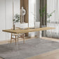 Rectangle Office Table Industrial Solid Wood Home Working Desk