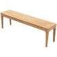 13.8 Inch Wide Seating Bench Modern Solid Wood Bench with Legs Clearhalo 'Benches' 'Chairs & Seating' 'furn' 'furn_benches' 'Furniture' 'Living Room Furniture' 1200x1200_61da8268-0a69-4ae7-9cd8-556815a9a5ca