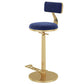 Indoor Footrest Counter Chair Adjustable Height Metal Swivel Counter Bar Stool Clearhalo 'Bar Furniture' 'Bar Stools' 'bar_stools' 'furn' 'furn_bar_stools' 'Furniture' 'furniture_bar_stools' 'Kitchen & Dining Furniture' 1200x1200_61dced5c-07e8-438f-8f67-1e583e7af411
