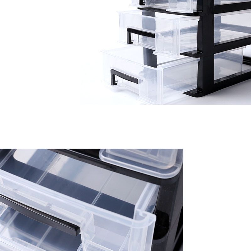 Classic File Cabinet Color Black Plastic Filing Cabinet with Drawers Clearhalo 'Filing Cabinets' 'filling_cabinets' 'furn' 'furn_filling_cabinets' 'Furniture' 'Office Furniture' 1200x1200_61e37f4a-b5be-4a0b-836c-1be2a848d354