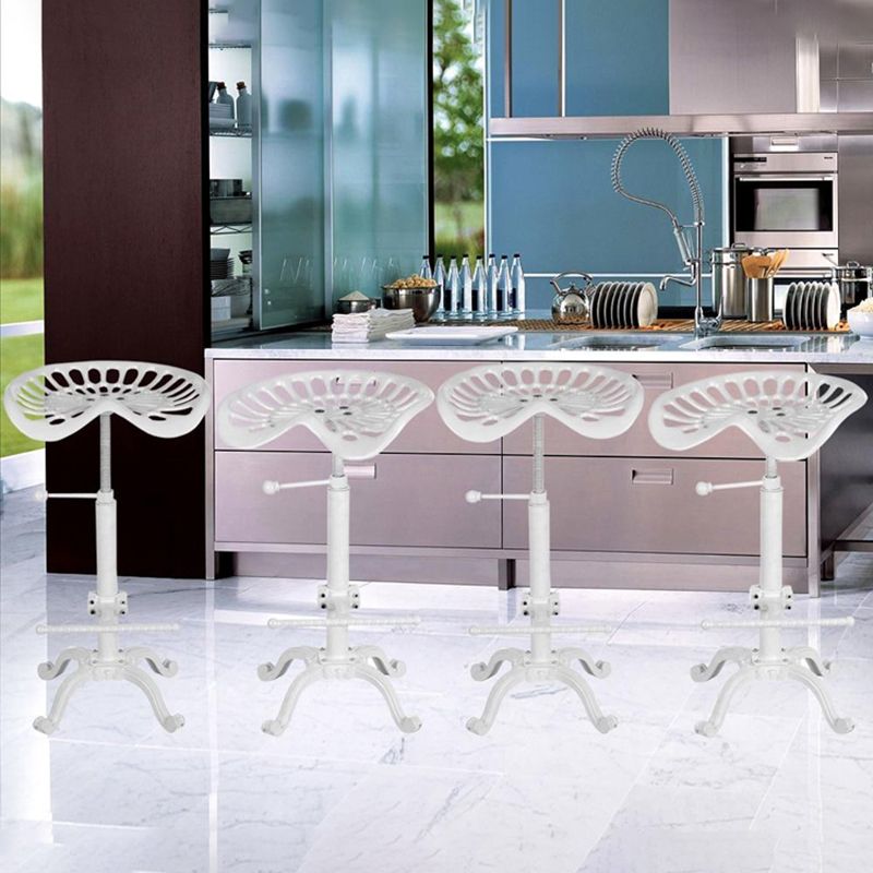 Single Modern Style Bar-stool with Swivel Adjustable Height Iron Footrest for Kitchen Bar Clearhalo 'Bar Furniture' 'Bar Stools' 'bar_stools' 'furn' 'furn_bar_stools' 'furniture_bar_stools' 'Kitchen & Dining Furniture' 'kitchen&dining_furn' 'kitchen' 'kitchen_furn' Furniture' 1200x1200_61e47209-927f-42b4-8013-fdb3449c8ae0