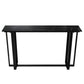 Modern Rectangle Hall/Pub Table Stone Bistro Bar Height Cocktail Table Clearhalo 'Bar Furniture' 'Bar Tables' 'bar_tables' 'furn' 'furn_bar_tables' 'Furniture' 'furniture_bar_tables' 'Kitchen & Dining Furniture' 1200x1200_61e4df6f-9494-45e0-8509-998c90e71c7e