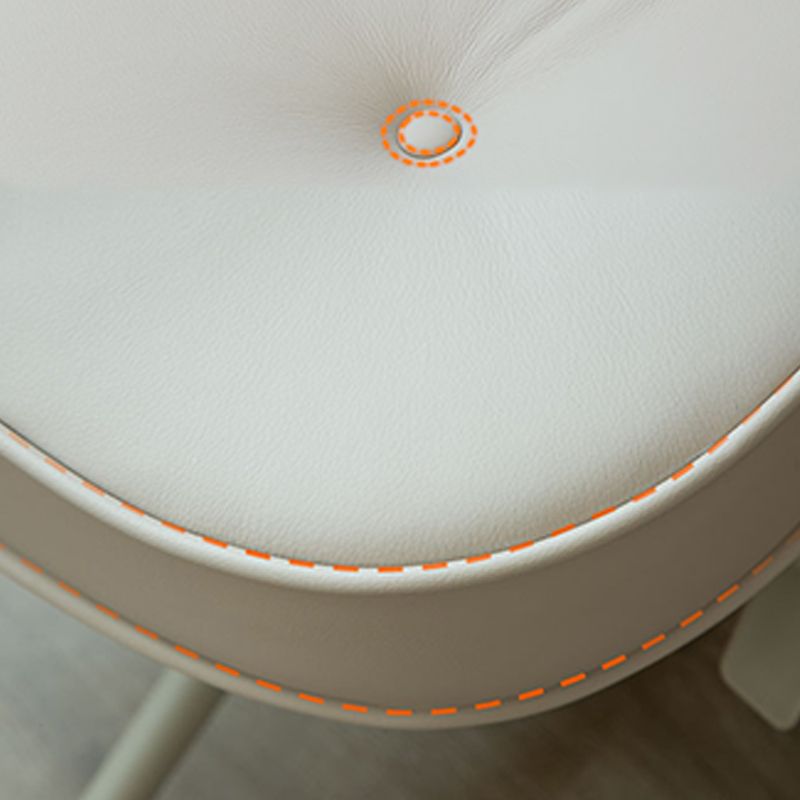 Moderne bureaustoelgevoelde armen verstelbare stoelhoogte stoel met wielen