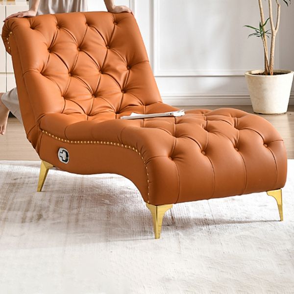 Modern Upholstered Chaise Lounge Couch Armless Chaise Lounge Chair Clearhalo 'Chairs & Seating' 'Chaise Lounge' 'chaise_lounge' 'furn' 'furn_chaise_lounge' 'Furniture' 'Living Room Furniture' 1200x1200_61ea3dea-e53f-4e7e-9b21-0103cc5e46c0