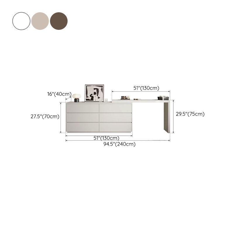 Contemporary With Drawer Solid Wood Mirror White Bedroom Make-up Vanity Clearhalo 'Bedroom Furniture' 'furn' 'furn_makeup_vanities' 'Furniture' 'Makeup Vanities' 'makeup_vanities' 1200x1200_61edd536-17fe-46b1-9615-85e84aaff4e3