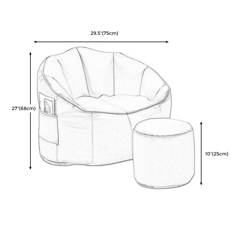 Amais en cuir collé inclus chaise 29,5 "L x 29,5" W x 26,7 "H Chaise pour le salon