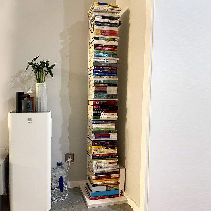 13.78"W Bookshelf Invisible Contemporary Style Bookcase for Office Home