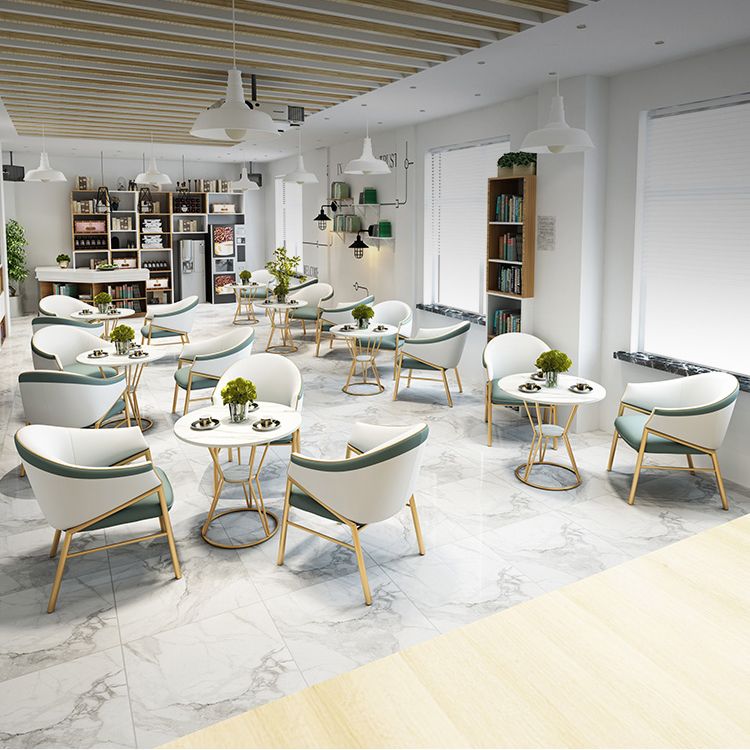Round Table Dinette Table Traditional Luxury Dinner Room Furniture with Metal Base Clearhalo ' dining_table' 'Dining Tables & Seating' 'Dining Tables' 'furn' 'furn_dining_table' 'Furniture' 'furniture_dining_table' 'Kitchen & Dining Furniture' 'kitchen&dining_furn' 'kitchen' 'kitchen_dining_table' 1200x1200_61f9d0e1-59c4-470d-b86a-e5eab80eb1e9