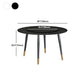 Traditional Luxury Dining Table Stone and Metal Round Tripod Base Dining Table Clearhalo 'Dining Tables & Seating' 'Dining Tables' 'dining_table' 'furn' 'furn_dining_table' 'Furniture' 'furniture_dining_table' 'Kitchen & Dining Furniture' 'kitchen' 'kitchen_dining_table' 1200x1200_61fb35ed-434b-4d81-9d22-3209e622b00f