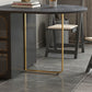 Modern Style Rectangle Dining Table Sintered Stone Drop-Leaf 59" Table for Home Use Clearhalo ' dining_table' 'Dining Tables & Seating' 'Dining Tables' 'furn' 'furn_dining_table' 'Furniture' 'furniture_dining_table' 'Kitchen & Dining Furniture' 'kitchen&dining_furn' 'kitchen' 'kitchen_dining_table' 1200x1200_61fd53de-4cac-4437-aa97-ed691c32d99b