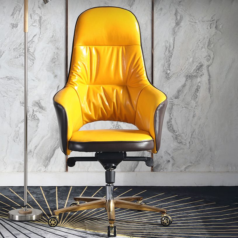 Silla de silla tapizada ergonómica moderna de computadora altura silla de oficina ajustable