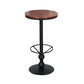Industrial Style Home Furniture 1/3 Pcs Wood Round Table Set Clearhalo 'Bar Furniture' 'furn' 'furn_home_bar_bar_sets' 'Furniture' 'Home Bars & Bar Sets' 'home_bar_bar_sets' 'Kitchen & Dining Furniture' 1200x1200_6202c955-6ed1-4395-afaa-738c0fb08ff2